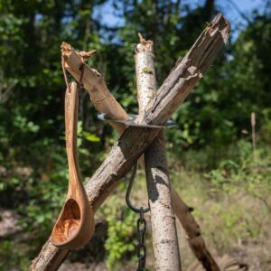 PETROMAX OLIVE WOOD LADLE