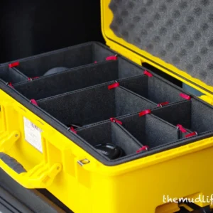 1535 Air Carry-On Case Yellow + 1535TP-KIT TrekPak Case Divider Kit