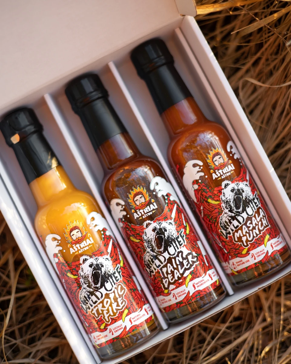 Hot Sauce Collection 3x150ml - Image 11