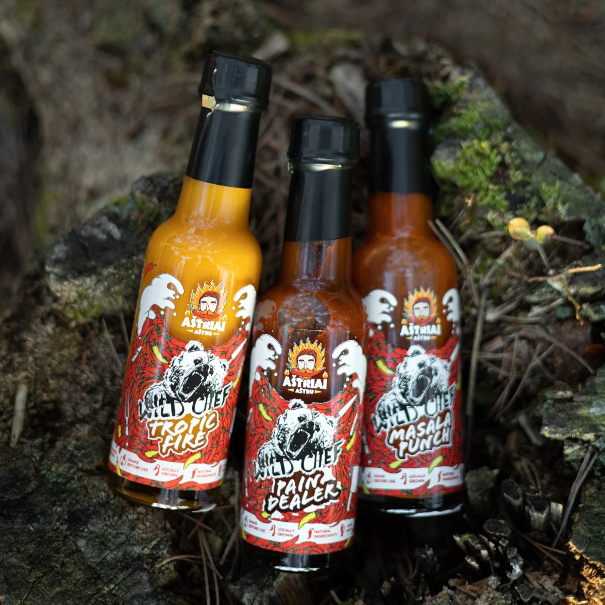 Hot Sauce Collection 3x150ml - Image 5